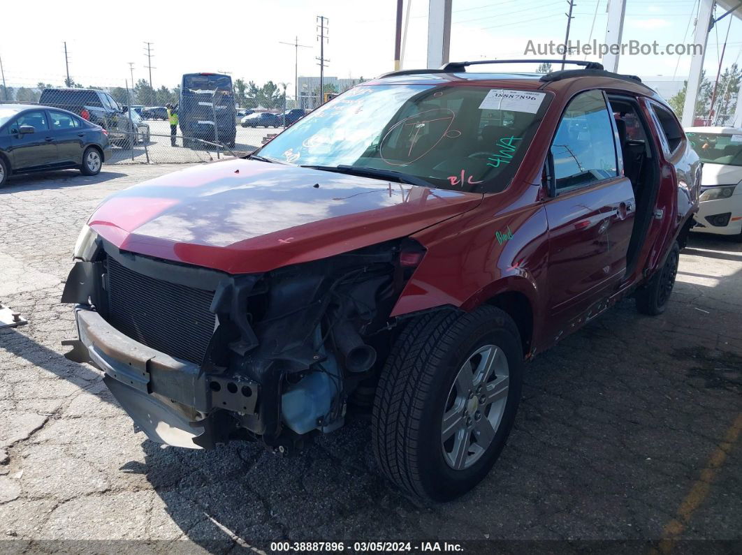 2011 Chevrolet Traverse 1lt Burgundy vin: 1GNKRGED0BJ167384