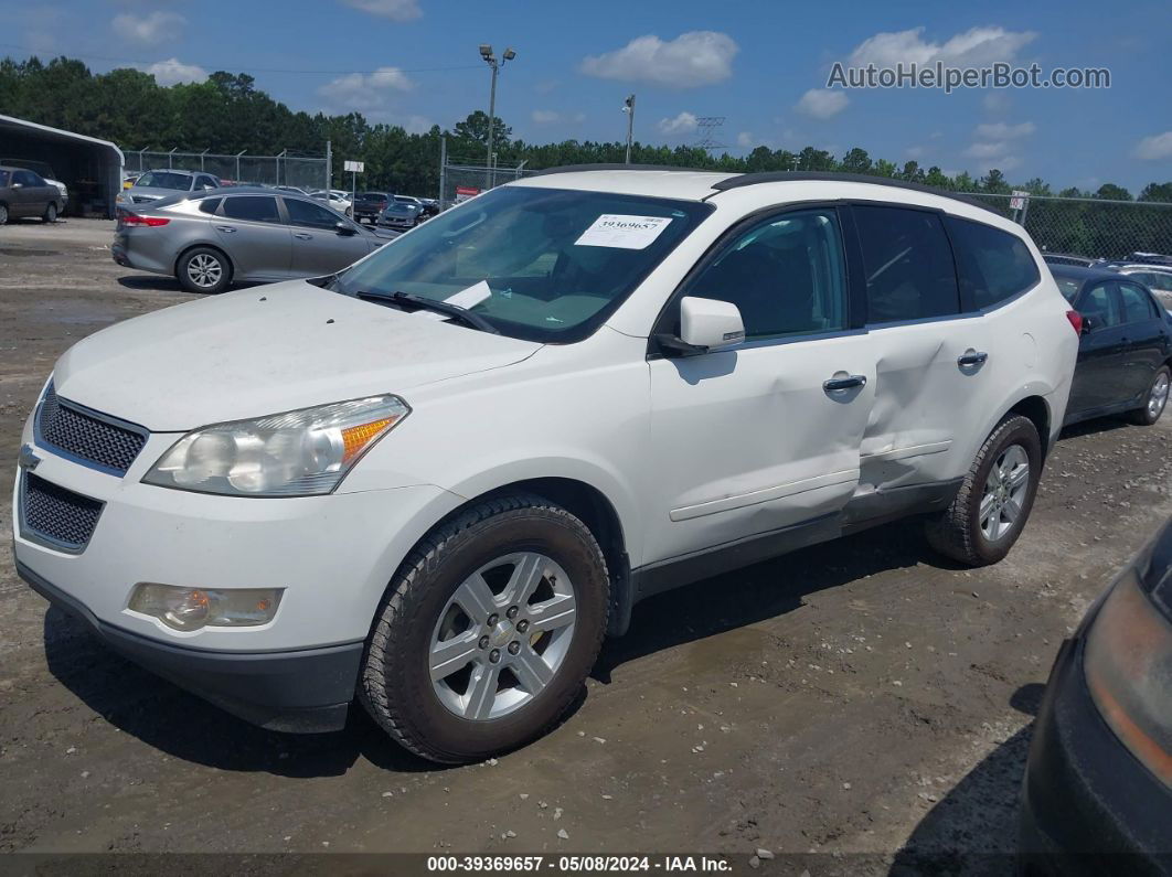 2011 Chevrolet Traverse 1lt Белый vin: 1GNKRGED0BJ271194