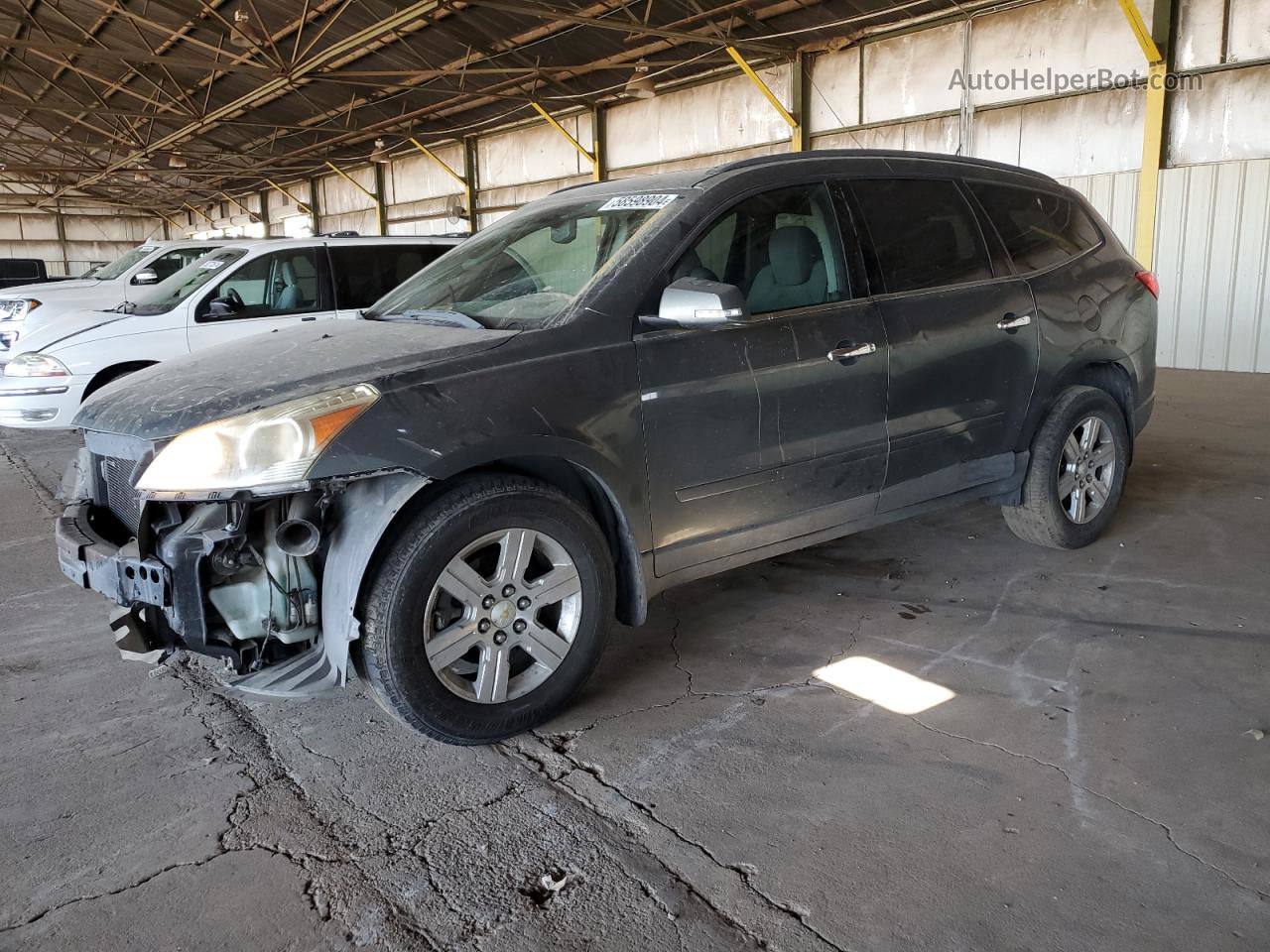 2011 Chevrolet Traverse Lt Gray vin: 1GNKRGED0BJ374437