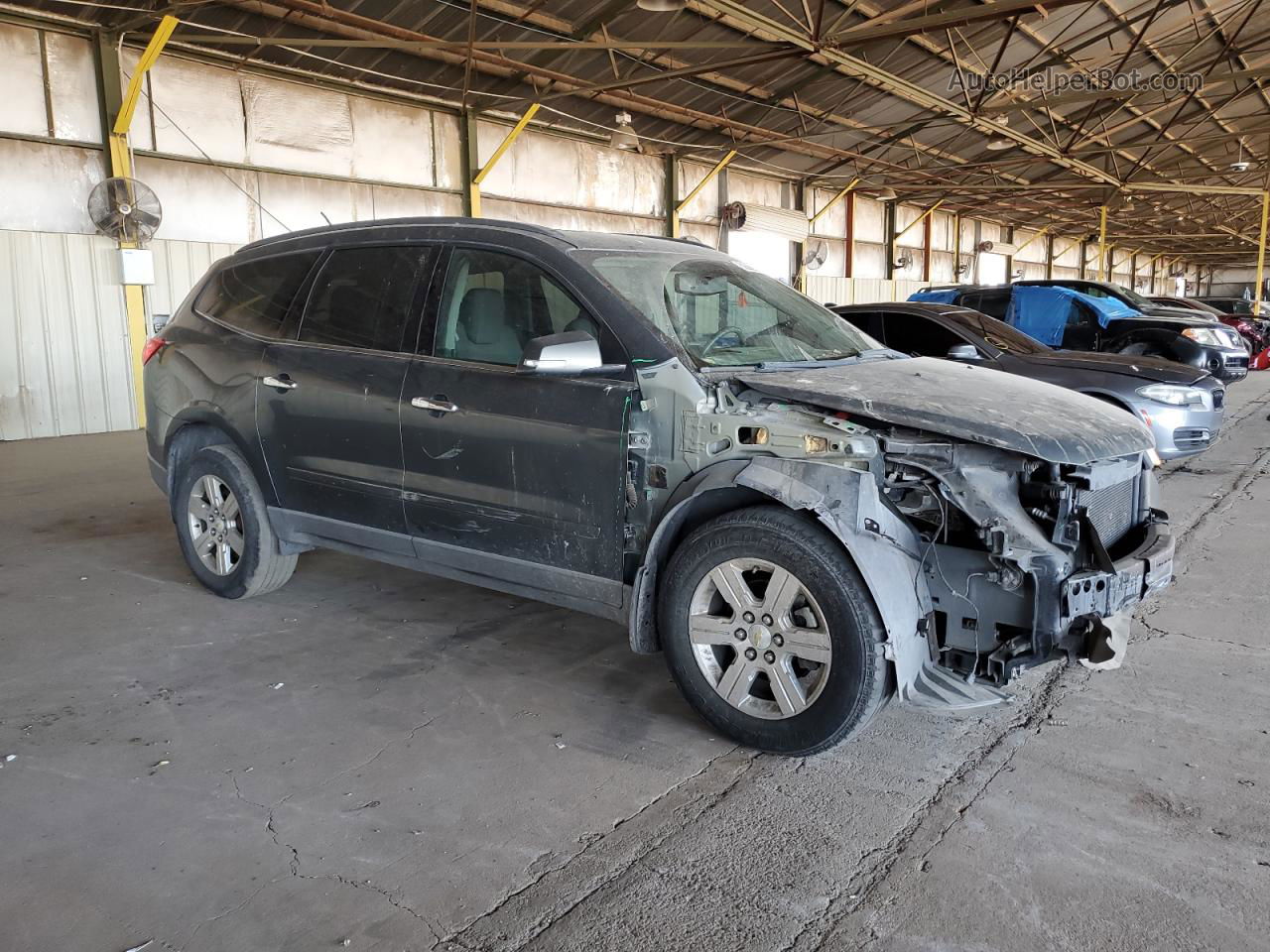 2011 Chevrolet Traverse Lt Gray vin: 1GNKRGED0BJ374437