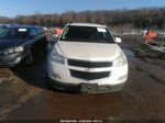 2011 Chevrolet Traverse 1lt White vin: 1GNKRGED0BJ408067