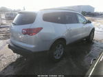 2011 Chevrolet Traverse 1lt White vin: 1GNKRGED0BJ408067