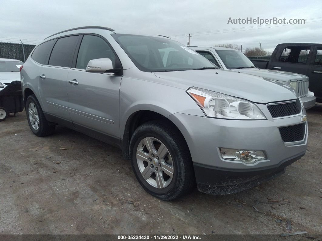 2012 Chevrolet Traverse 1lt Серебряный vin: 1GNKRGED0CJ198202