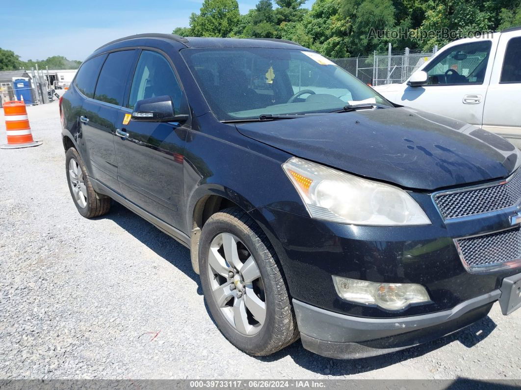 2012 Chevrolet Traverse 1lt Black vin: 1GNKRGED0CJ203415