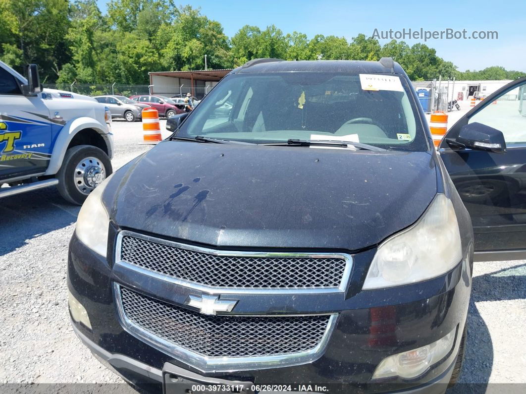 2012 Chevrolet Traverse 1lt Black vin: 1GNKRGED0CJ203415