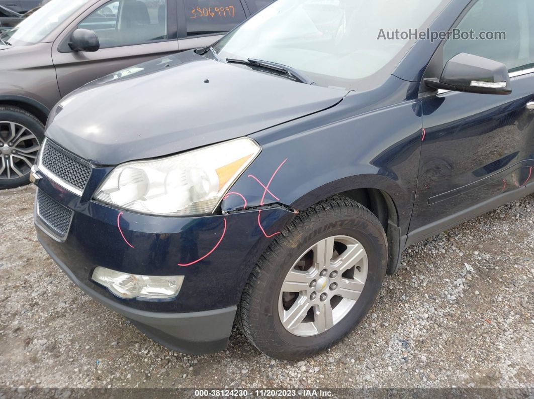 2012 Chevrolet Traverse 1lt Dark Blue vin: 1GNKRGED0CJ253490