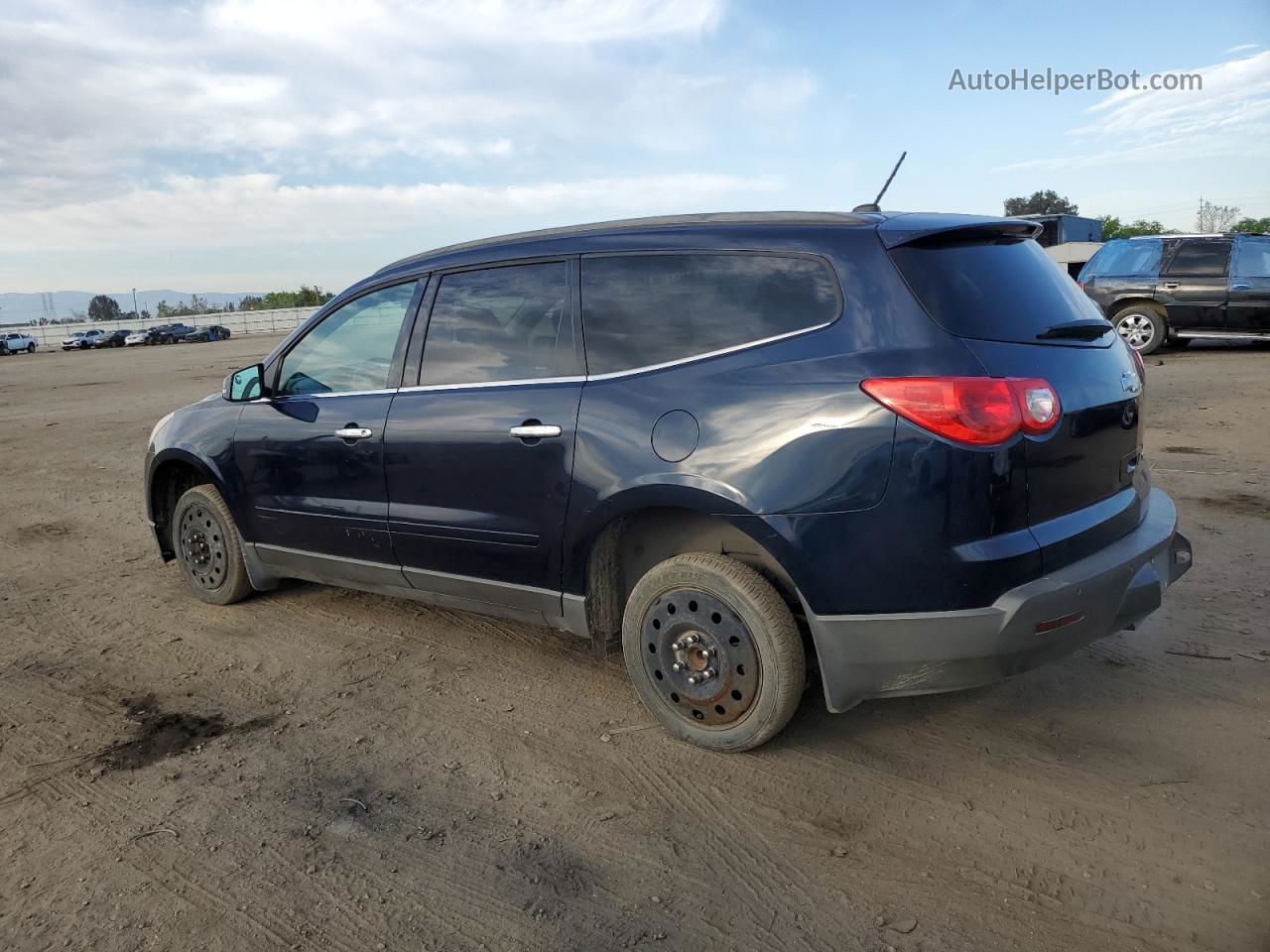 2012 Chevrolet Traverse Lt Синий vin: 1GNKRGED0CJ262027