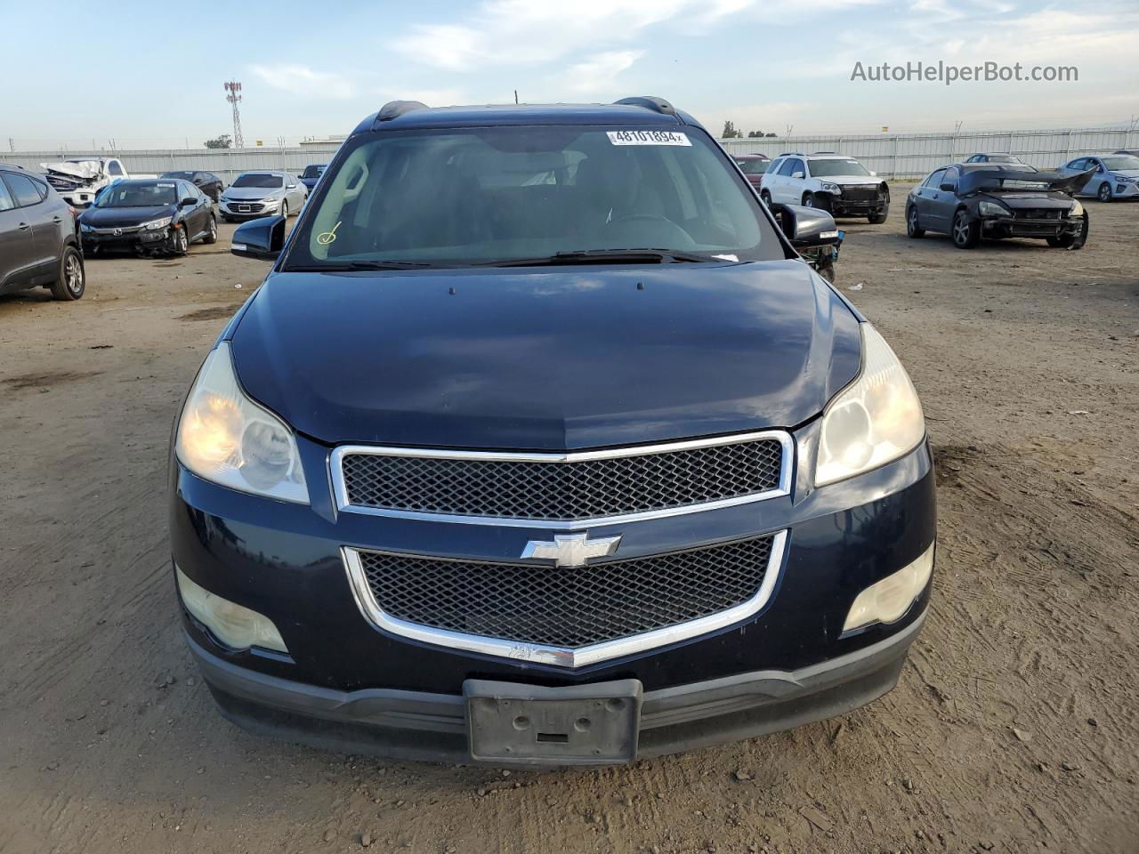 2012 Chevrolet Traverse Lt Синий vin: 1GNKRGED0CJ262027