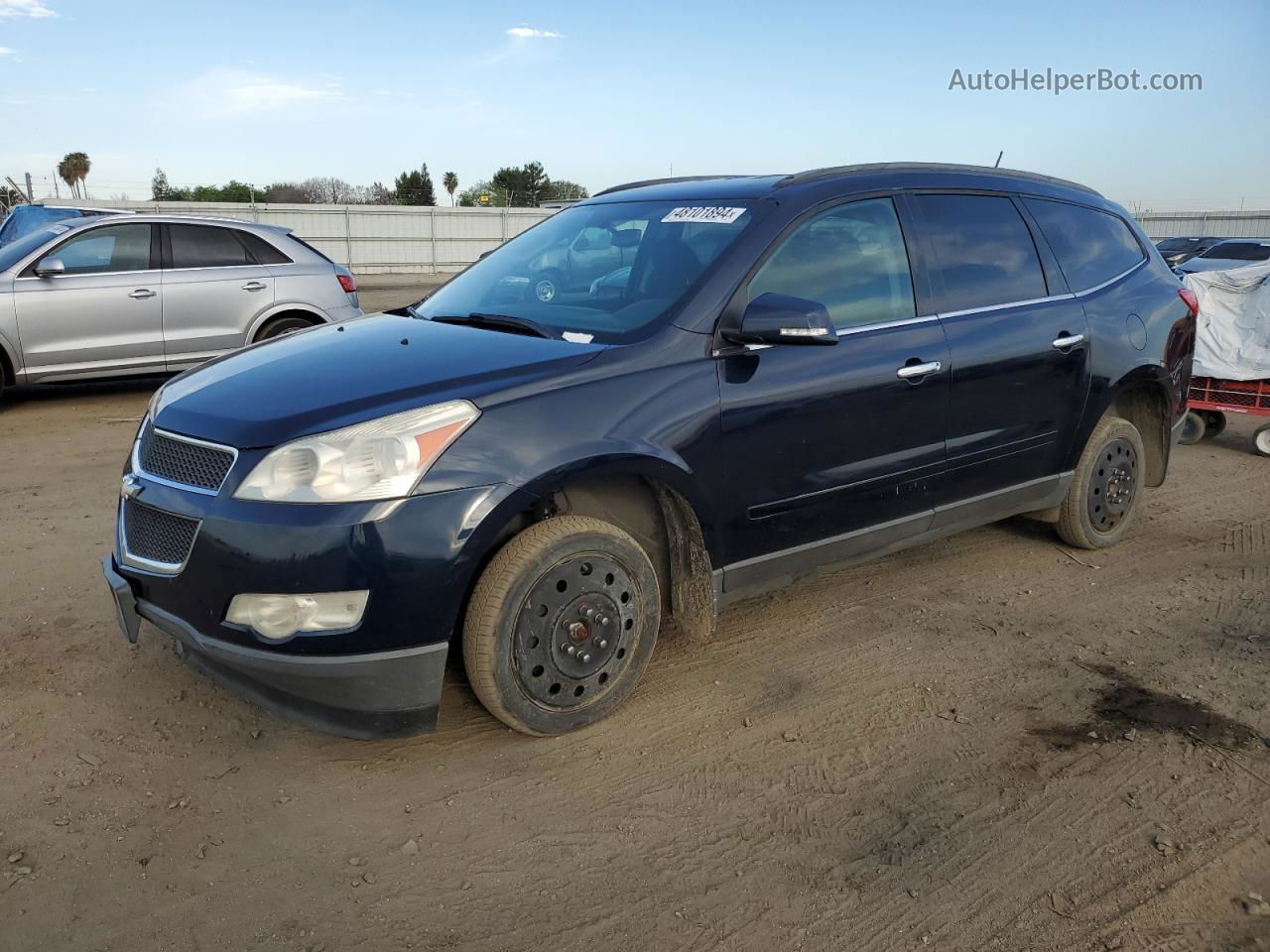 2012 Chevrolet Traverse Lt Синий vin: 1GNKRGED0CJ262027