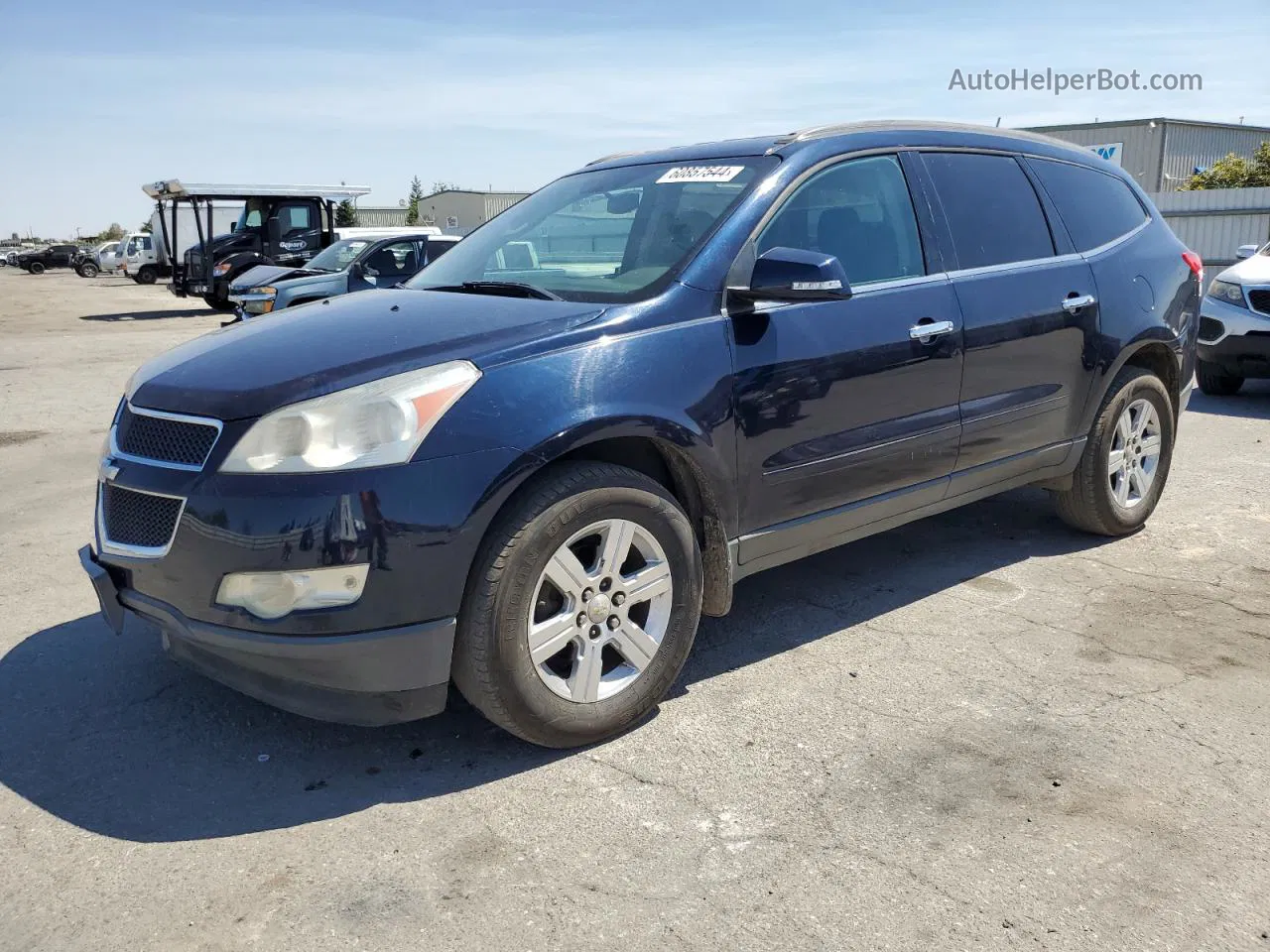 2012 Chevrolet Traverse Lt Blue vin: 1GNKRGED0CJ262027