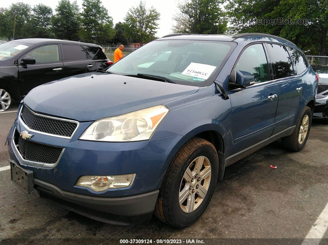 2012 Chevrolet Traverse 1lt Blue vin: 1GNKRGED0CJ311050