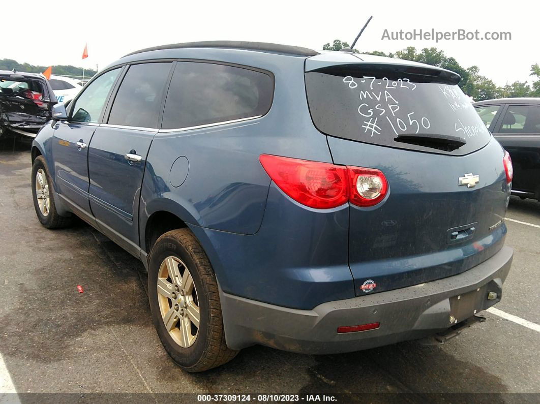 2012 Chevrolet Traverse 1lt Blue vin: 1GNKRGED0CJ311050