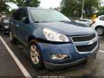 2012 Chevrolet Traverse 1lt Blue vin: 1GNKRGED0CJ311050