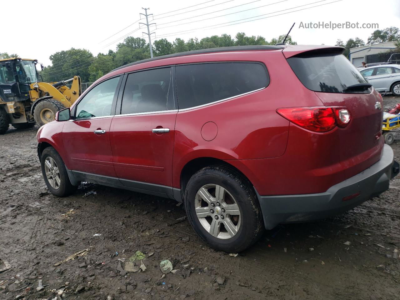 2012 Chevrolet Traverse Lt Red vin: 1GNKRGED0CJ417790