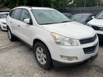 2011 Chevrolet Traverse Lt White vin: 1GNKRGED1BJ265906