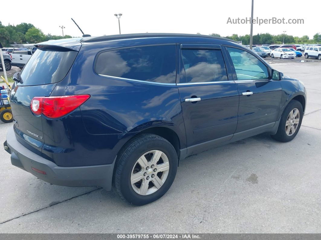 2011 Chevrolet Traverse 1lt Dark Blue vin: 1GNKRGED1BJ308477