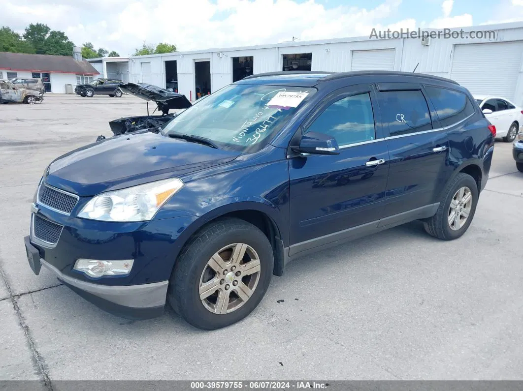 2011 Chevrolet Traverse 1lt Dark Blue vin: 1GNKRGED1BJ308477