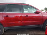 2011 Chevrolet Traverse 1lt Maroon vin: 1GNKRGED1BJ332360