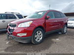 2011 Chevrolet Traverse 1lt Maroon vin: 1GNKRGED1BJ332360