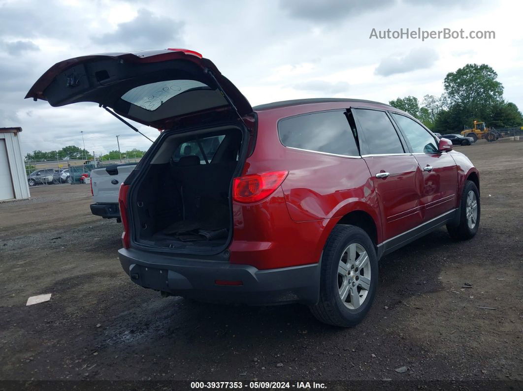 2011 Chevrolet Traverse 1lt Maroon vin: 1GNKRGED1BJ332360