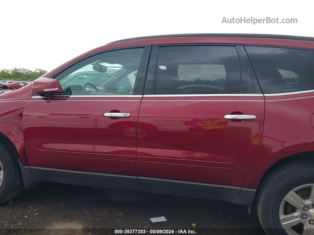 2011 Chevrolet Traverse 1lt Maroon vin: 1GNKRGED1BJ332360