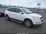 2011 Chevrolet Traverse 1lt White vin: 1GNKRGED1BJ380909