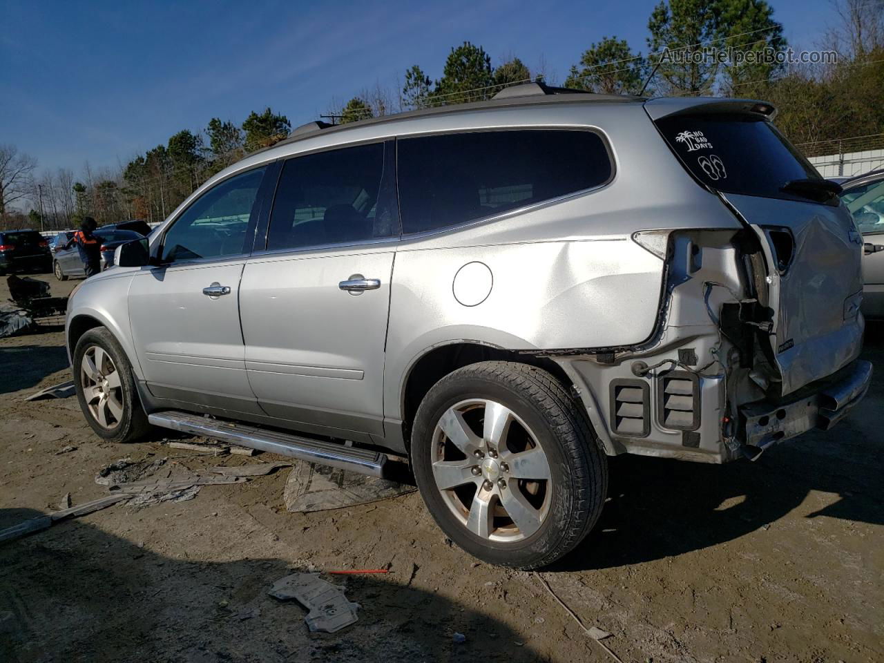 2011 Chevrolet Traverse Lt Gray vin: 1GNKRGED1BJ407705