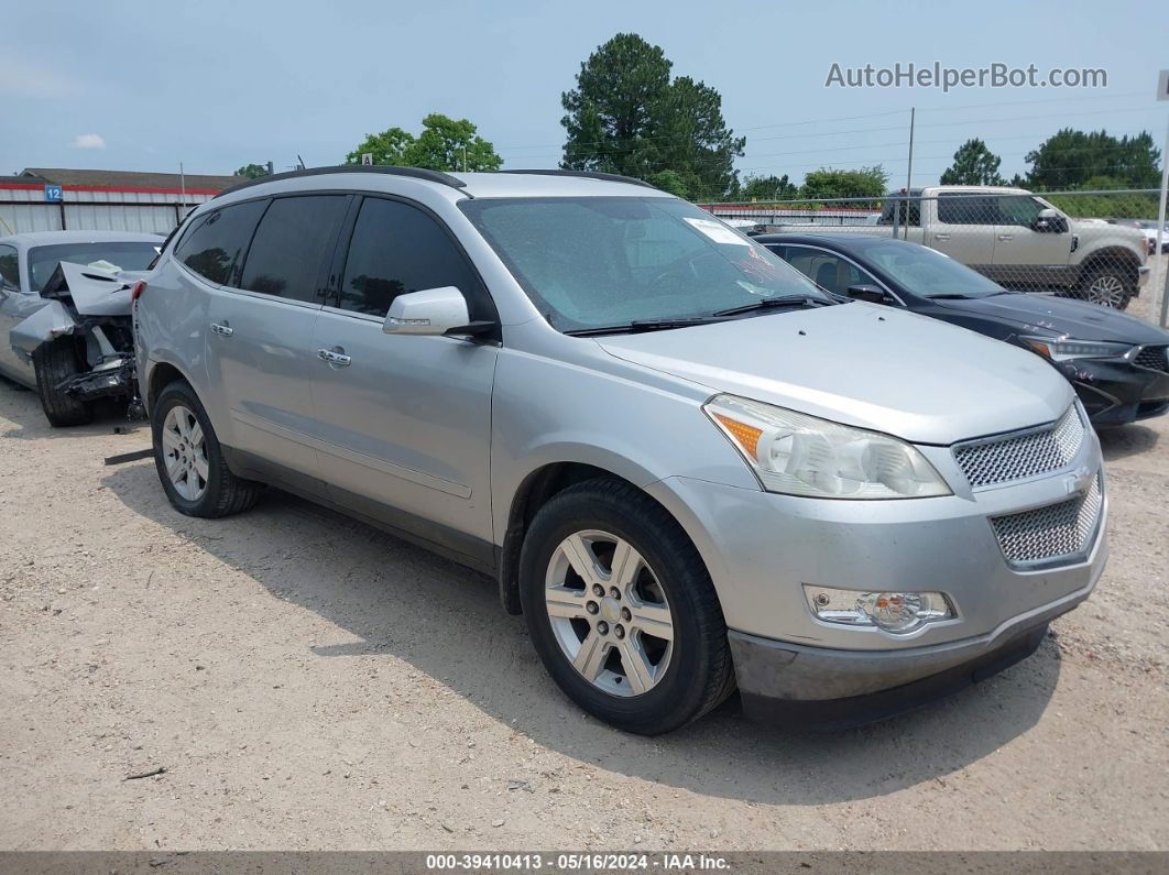 2012 Chevrolet Traverse 1lt Silver vin: 1GNKRGED1CJ103212