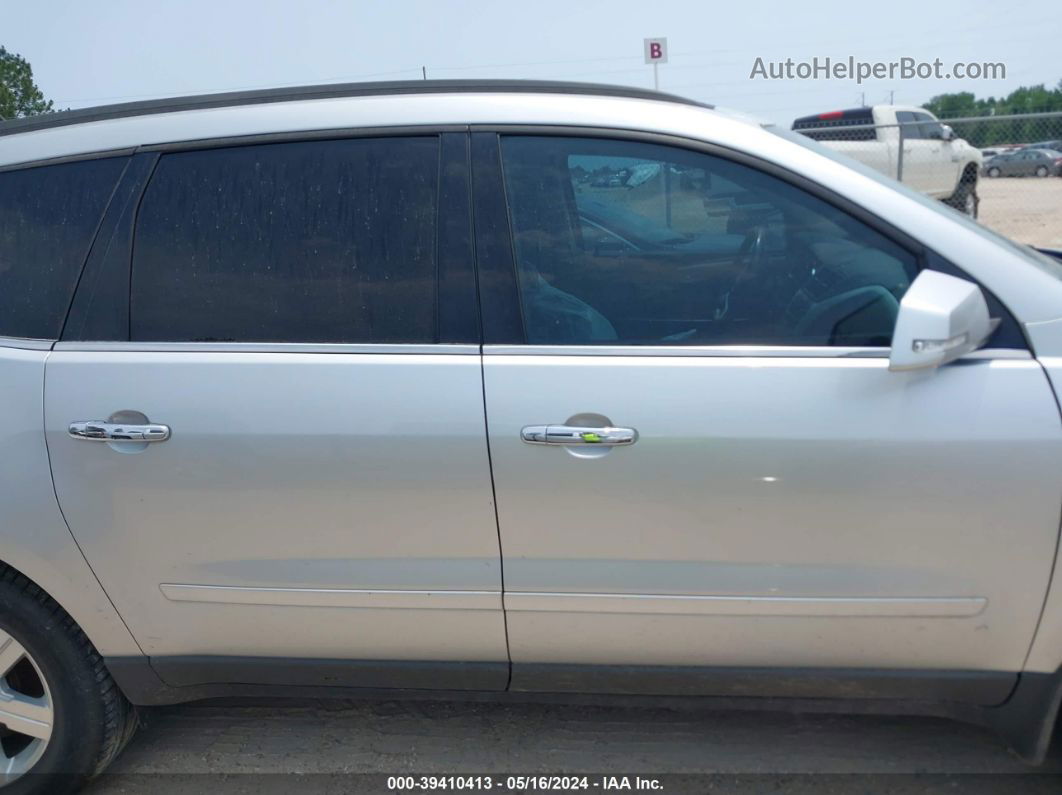 2012 Chevrolet Traverse 1lt Silver vin: 1GNKRGED1CJ103212