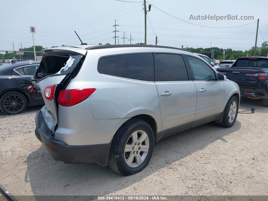 2012 Chevrolet Traverse 1lt Silver vin: 1GNKRGED1CJ103212