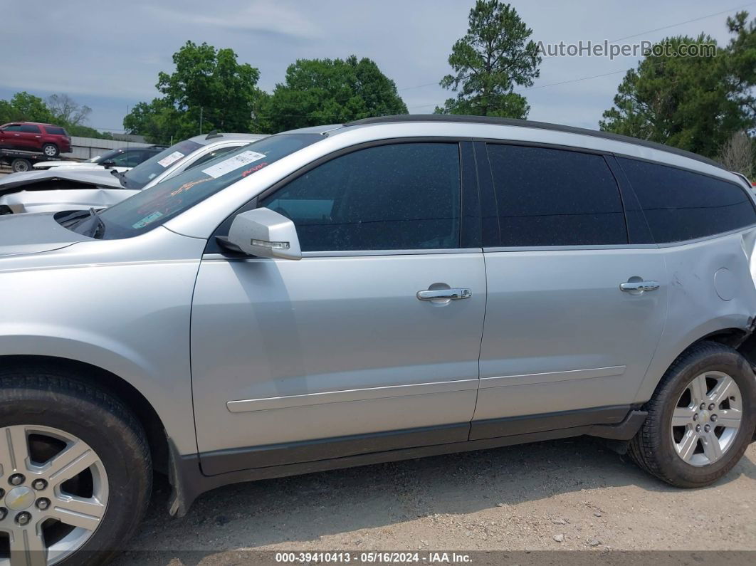 2012 Chevrolet Traverse 1lt Silver vin: 1GNKRGED1CJ103212