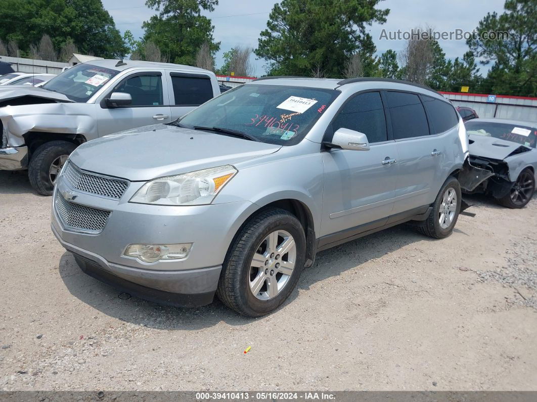 2012 Chevrolet Traverse 1lt Silver vin: 1GNKRGED1CJ103212