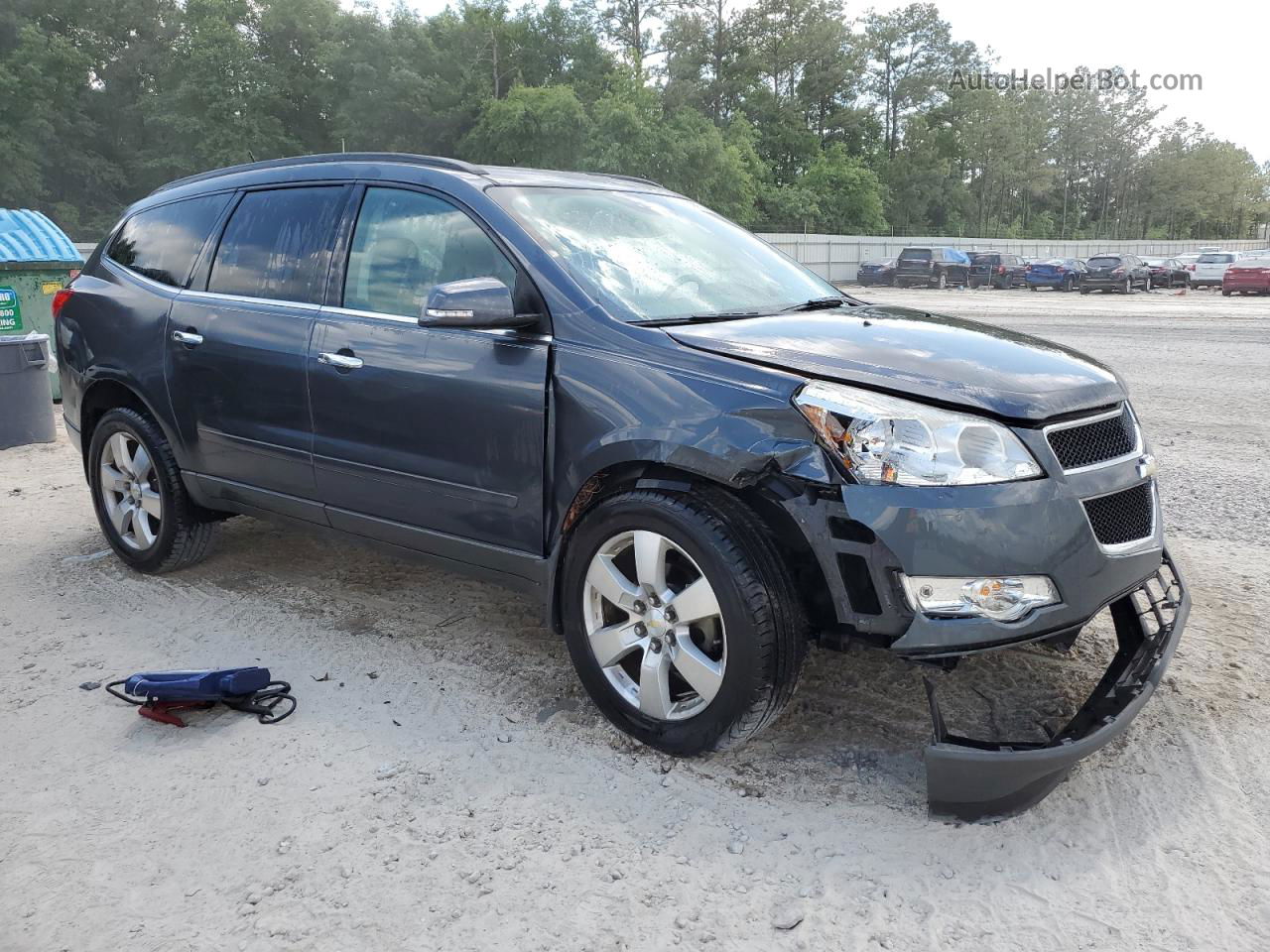 2012 Chevrolet Traverse Lt Серый vin: 1GNKRGED1CJ295649