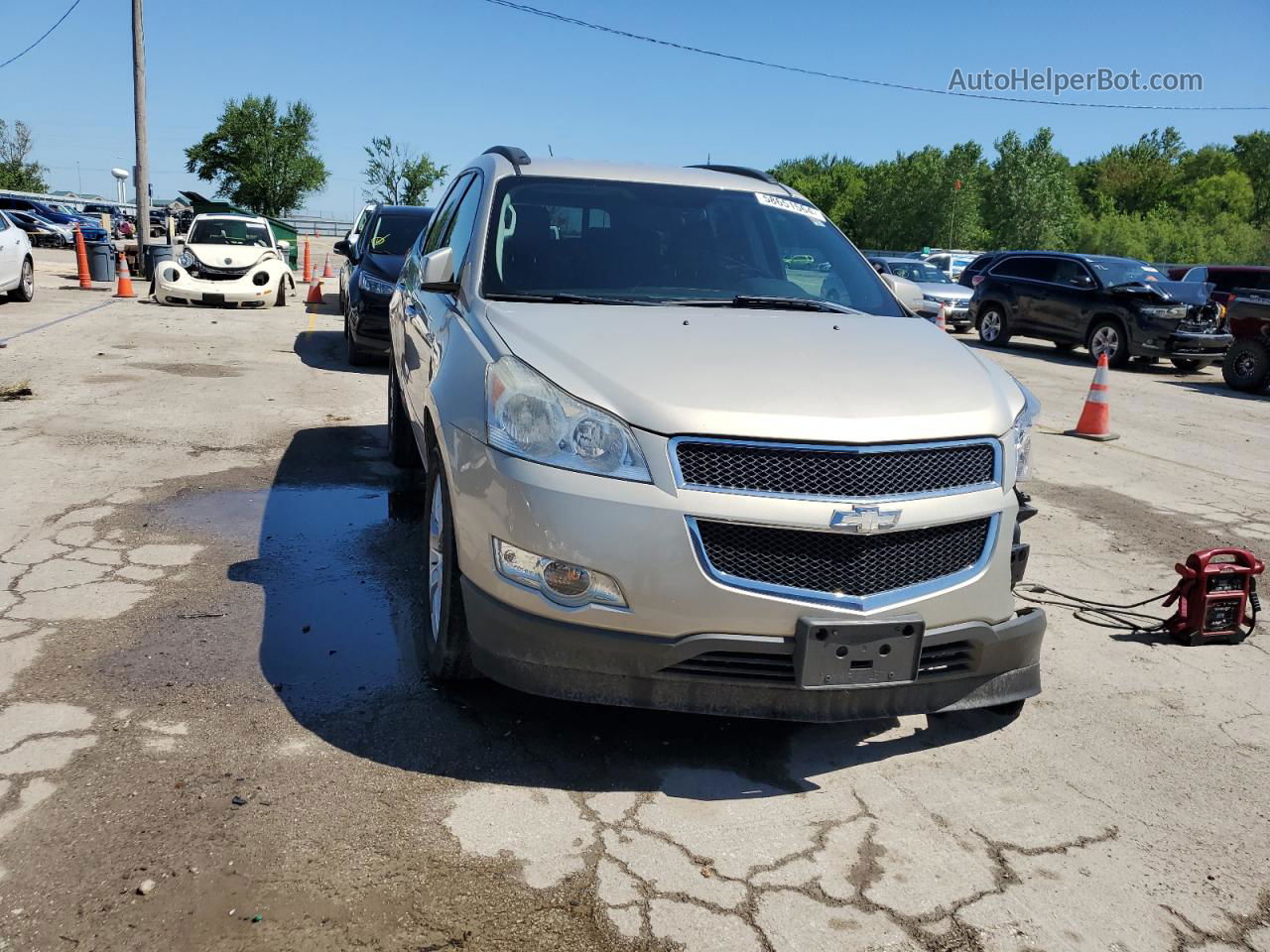 2012 Chevrolet Traverse Lt Tan vin: 1GNKRGED1CJ298888