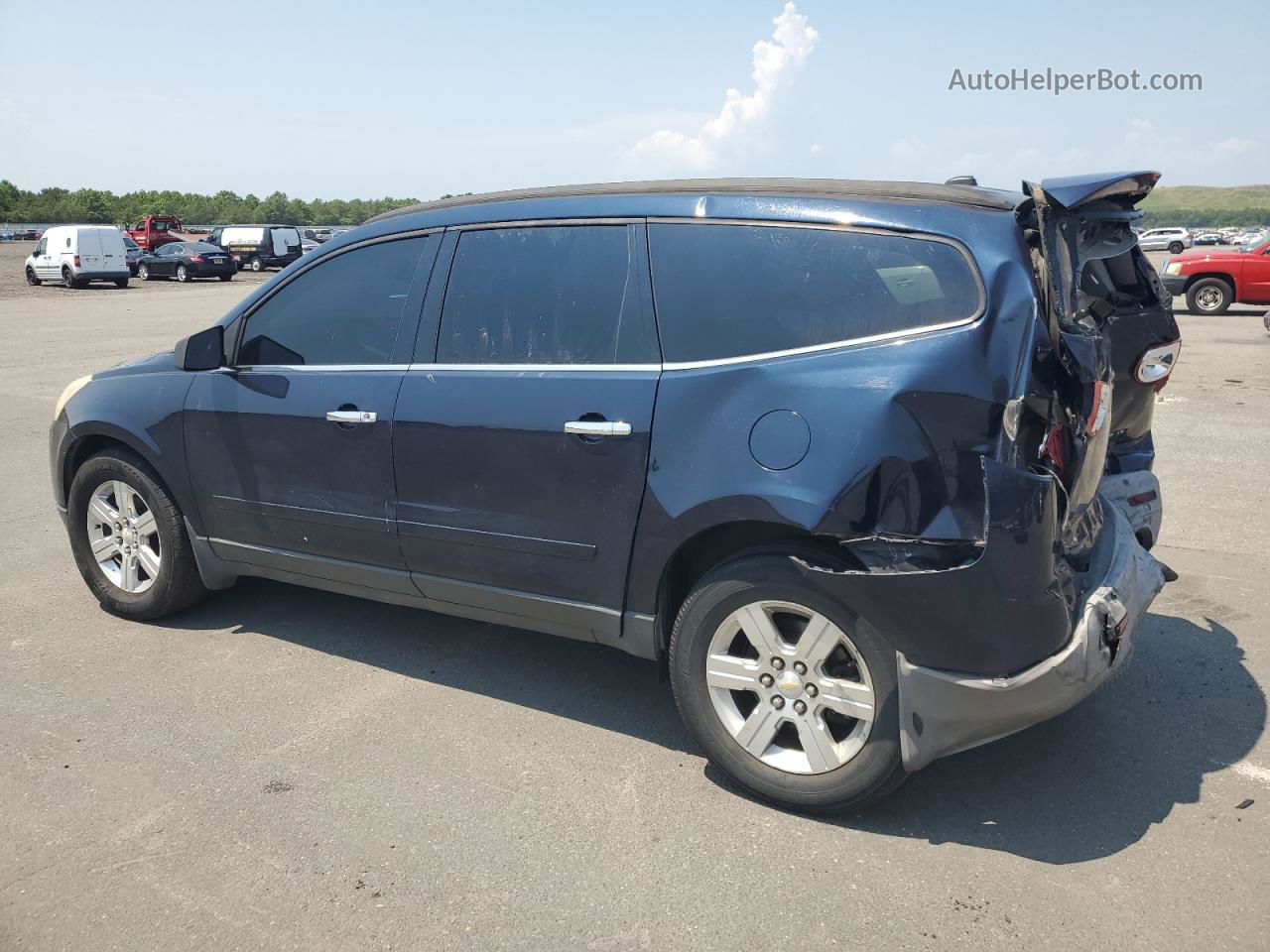 2012 Chevrolet Traverse Lt Blue vin: 1GNKRGED1CJ310893