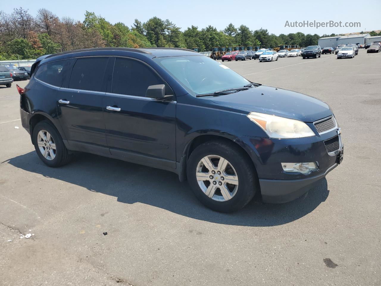 2012 Chevrolet Traverse Lt Blue vin: 1GNKRGED1CJ310893