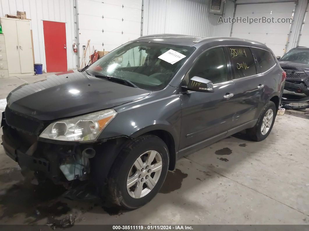 2012 Chevrolet Traverse 1lt Gray vin: 1GNKRGED1CJ348821