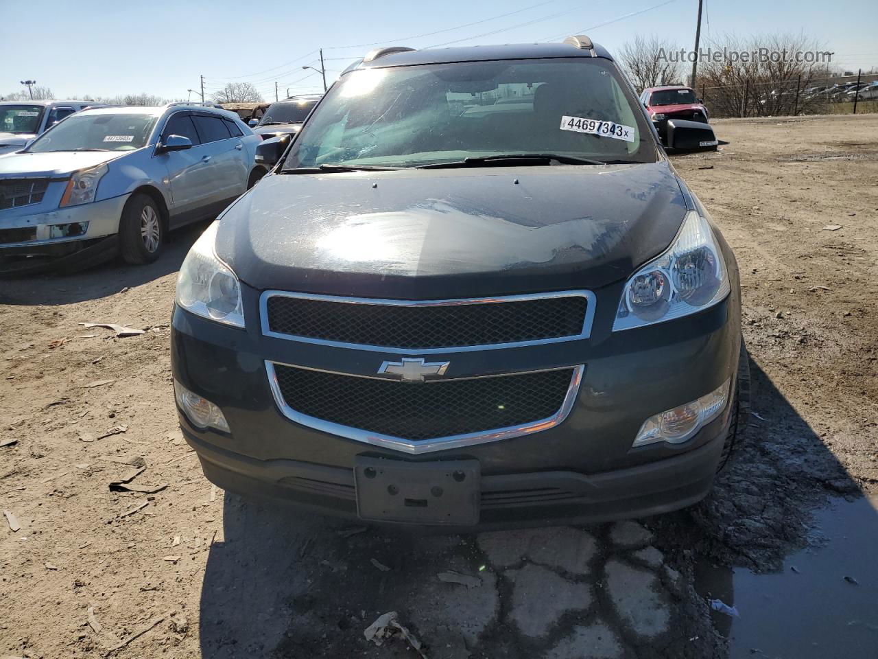 2012 Chevrolet Traverse Lt Black vin: 1GNKRGED1CJ359267