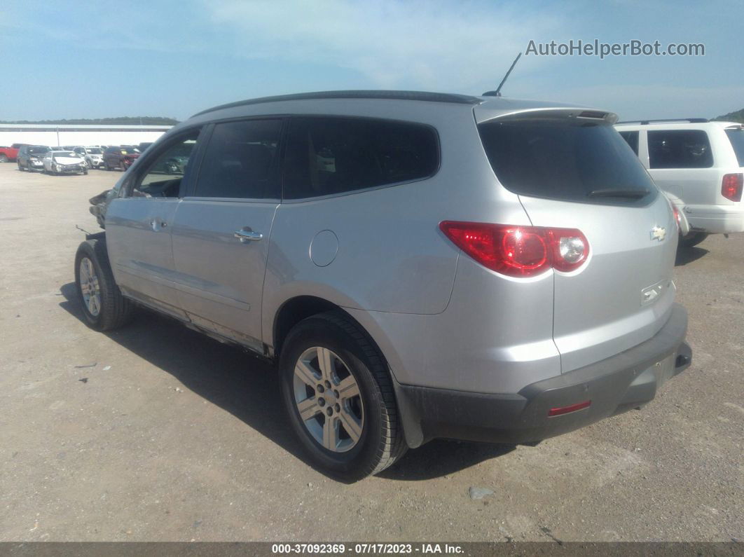 2012 Chevrolet Traverse 1lt Silver vin: 1GNKRGED1CJ423341