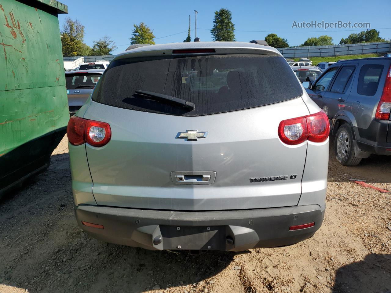 2011 Chevrolet Traverse Lt Silver vin: 1GNKRGED2BJ213670