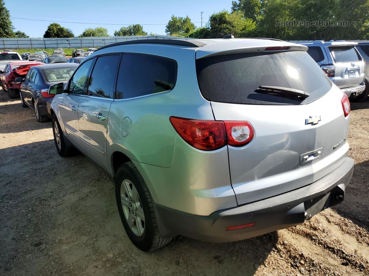 2011 Chevrolet Traverse Lt Silver vin: 1GNKRGED2BJ213670