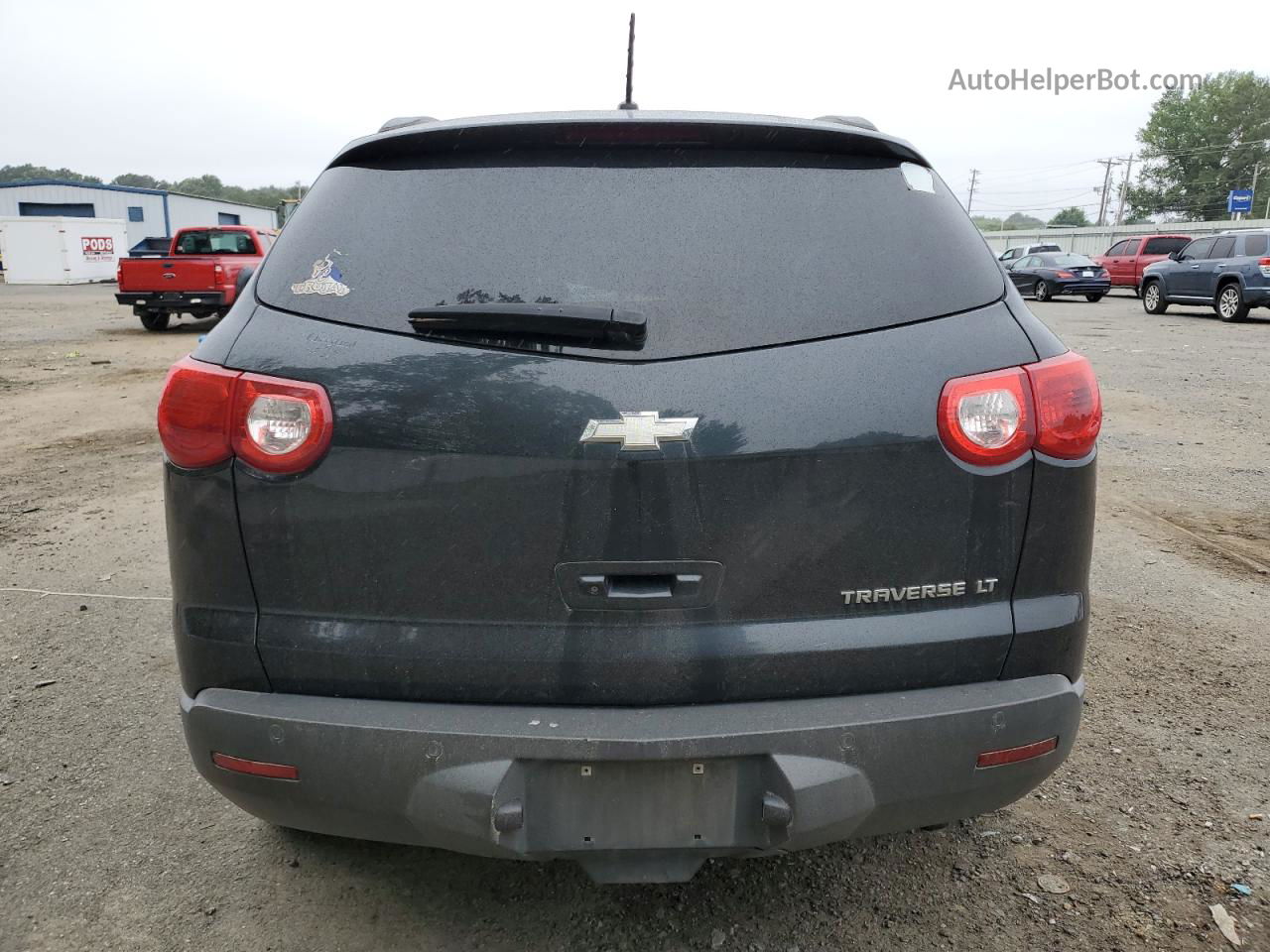 2011 Chevrolet Traverse Lt Black vin: 1GNKRGED2BJ255837