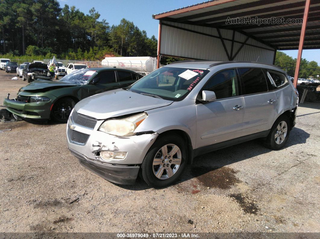 2011 Chevrolet Traverse Lt W/1lt Silver vin: 1GNKRGED2BJ306933