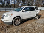 2011 Chevrolet Traverse Lt White vin: 1GNKRGED2BJ334165