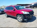 2012 Chevrolet Traverse 1lt Burgundy vin: 1GNKRGED2CJ172409