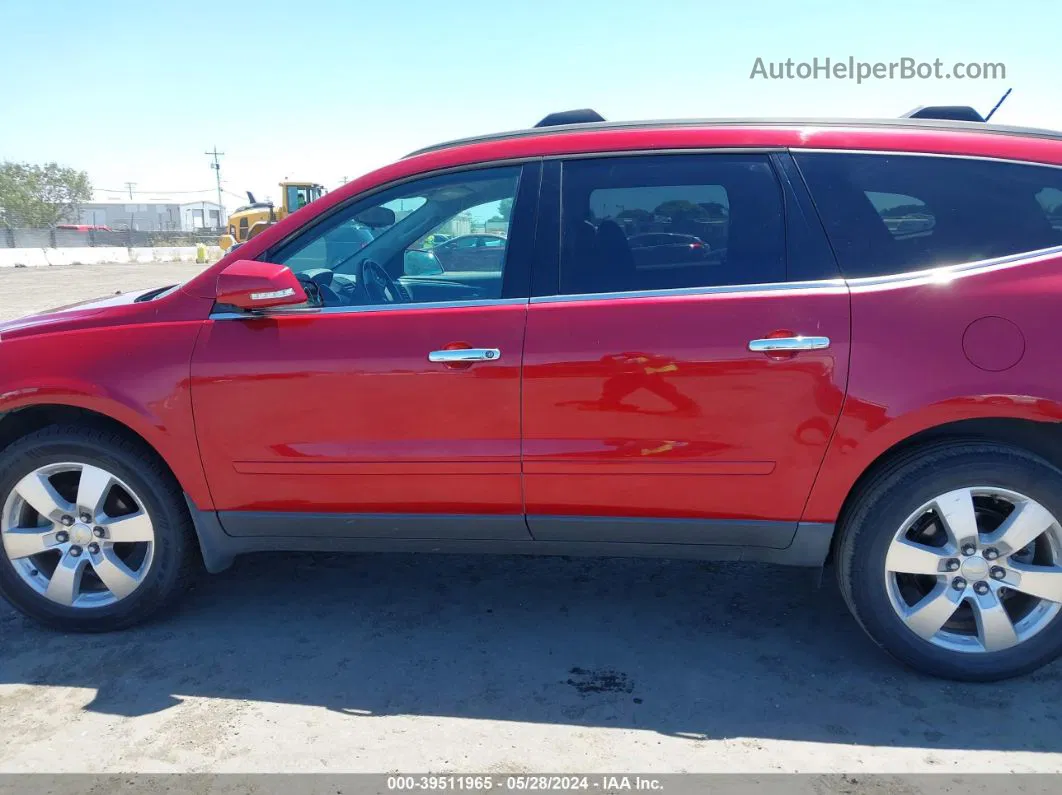 2012 Chevrolet Traverse 1lt Burgundy vin: 1GNKRGED2CJ172409