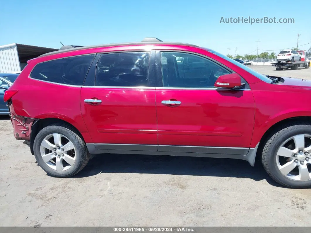 2012 Chevrolet Traverse 1lt Burgundy vin: 1GNKRGED2CJ172409