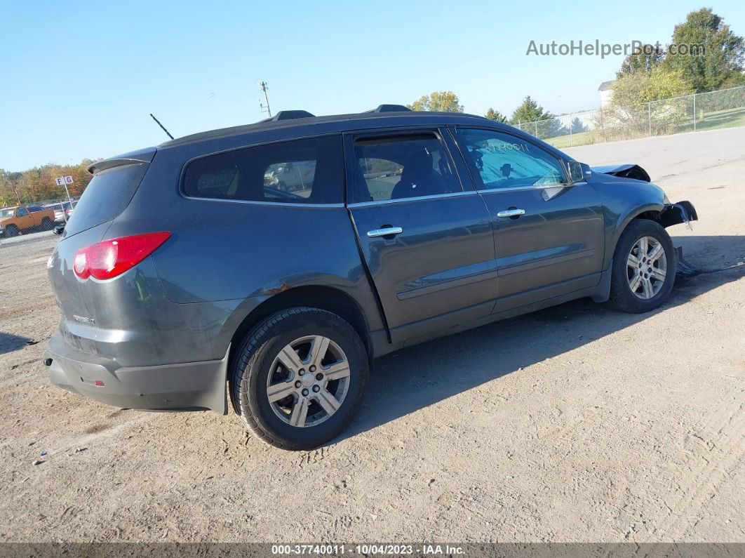 2012 Chevrolet Traverse 1lt Gray vin: 1GNKRGED2CJ251675