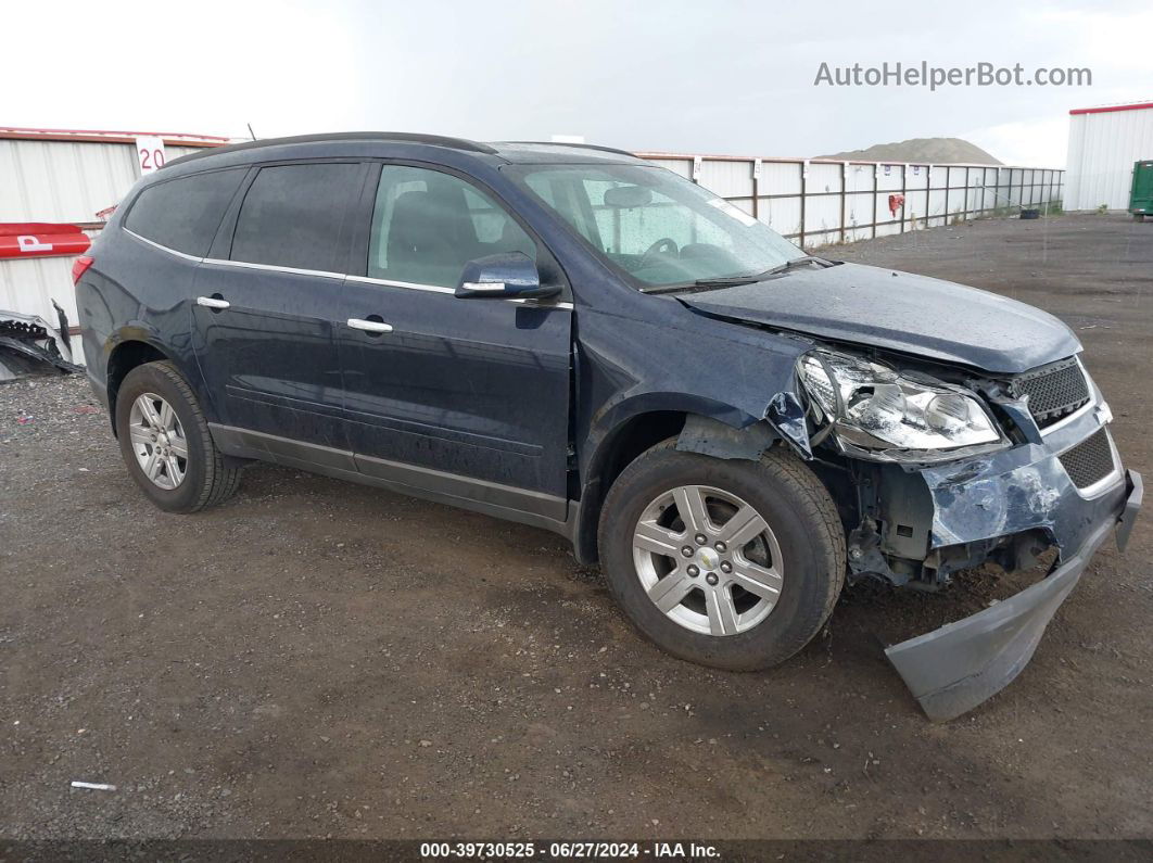 2012 Chevrolet Traverse 1lt Dark Blue vin: 1GNKRGED2CJ339853