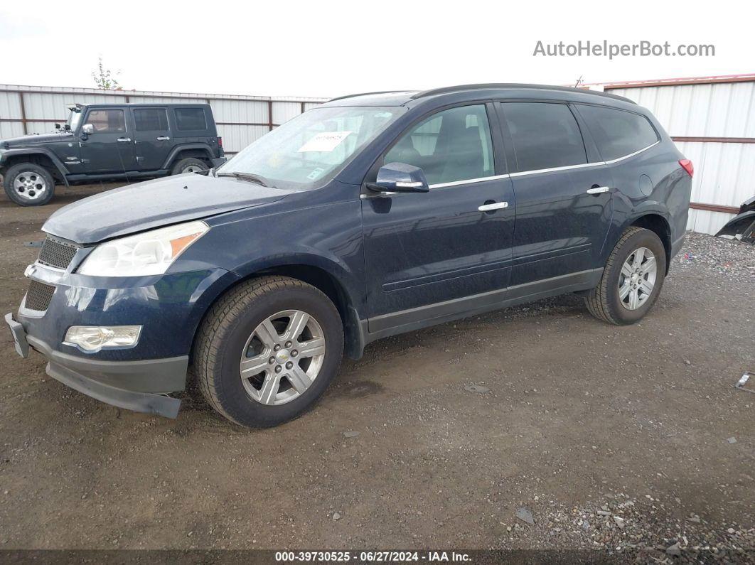 2012 Chevrolet Traverse 1lt Dark Blue vin: 1GNKRGED2CJ339853